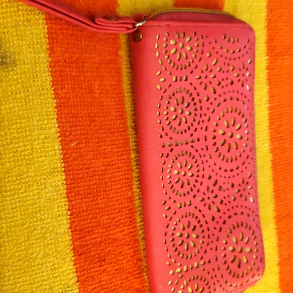 Pink wallet